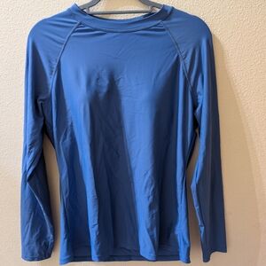 Daci Classic Blue Long Sleeve Swim Top